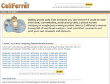 Tablet Screenshot of callferret.com